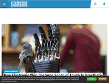 Tablet Screenshot of interestingengineering.com